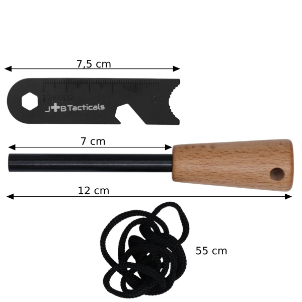 Krzesiwo Magnezowe 7w1 JB Tacticals