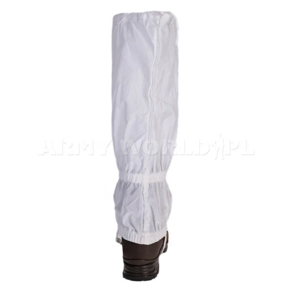 Stuptuty Wojskowe Hiszpańskie Białe Oryginał Demobil BDB