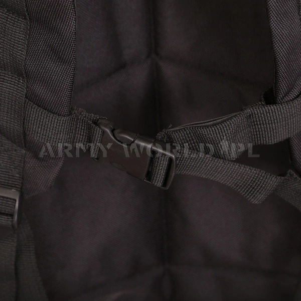 Tactical Military backpack ARMY 35L2-compartments ArmyWorld Black - New