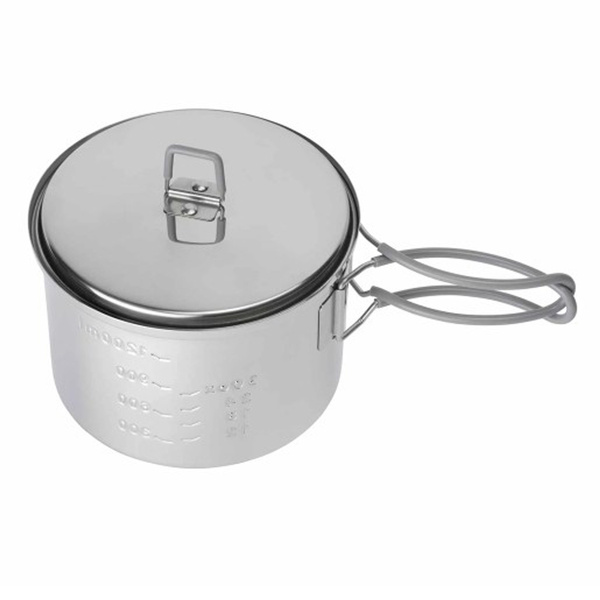 Garnek Turystyczny Outdoor Pot 1600 ml Stainless Steel Esbit 