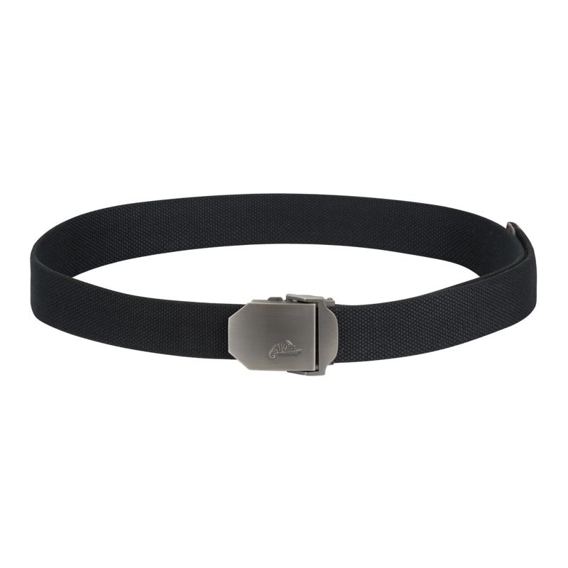 Webbing Belt LOGO With Metal Buckle Helikon-Tex Black (PS-HKN-PO-01 ...