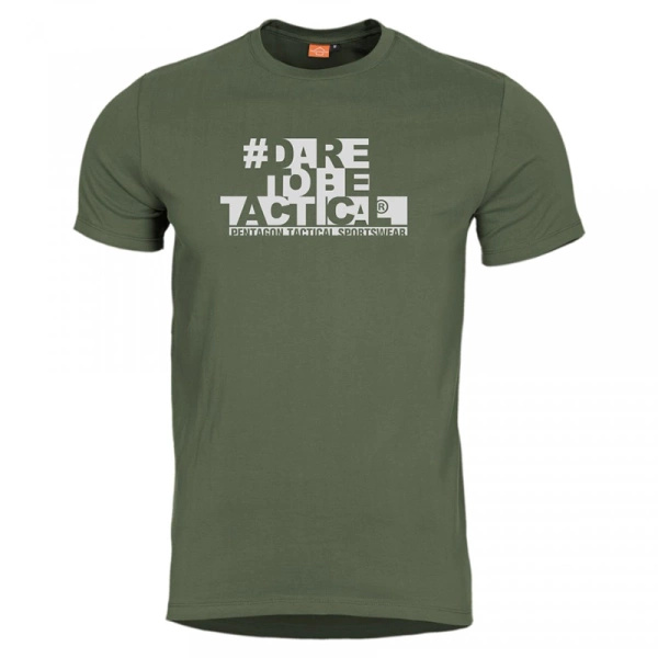 T-shirt Ageron "Hashtag" Pentagon Olive Green (K09012-HT)