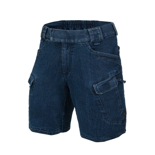 Bermudy / Krótkie Spodnie Urban Tactical Shorts UTS Helikon-Tex Denim Stretch - Marine Blue 8.5" (SP-UTS-DS-97)