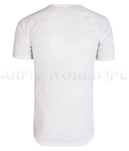 T-shirt Wojskowy Biały Oryginał Demobil II Gatunek - Zestaw 10 Sztuk
