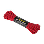 Paracord 550 Reflective (50ft) Atwood Rope MFG Red (CD-PR5-NL-25)