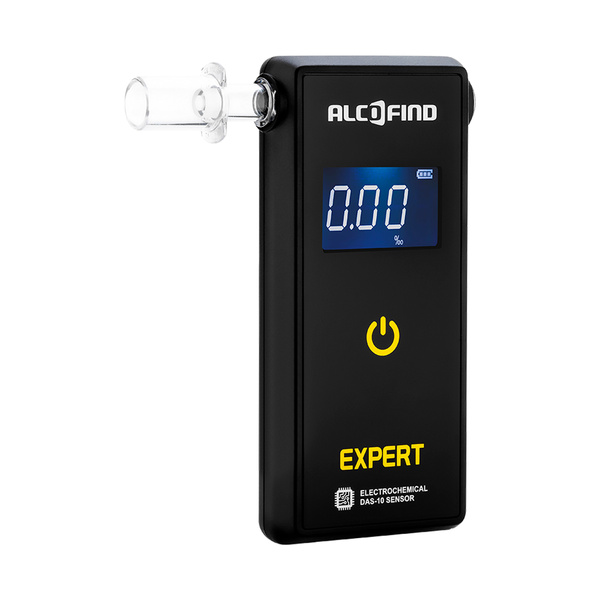 Alkomat Elektrochemiczny AlcoFind Expert Czarny