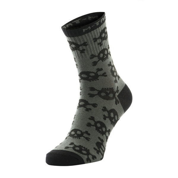 Skarpety Lekkie MK.3 Pirate Skull M-Tac Olive (30903901)