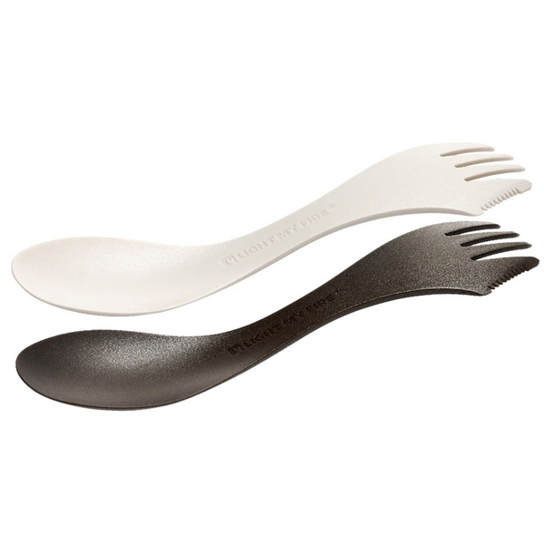 Zestaw Dwóch Niezbędników Spork BIO Light My Fire Cocoa / Cream (2412413013)