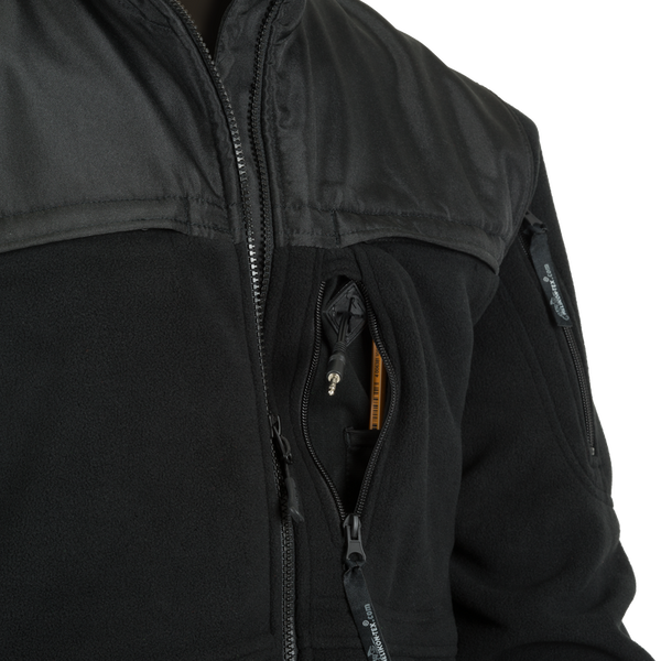 Fleece Jacket Defender 330g Helikon-Tex Black (BL-DEH-HF-01))