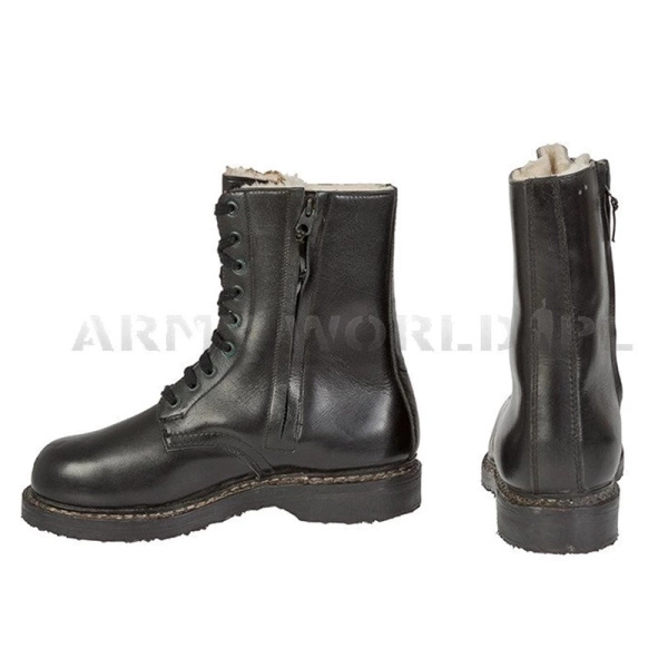 Pilot's Shoes Winter Version Military Bundeswehr Original Demobil