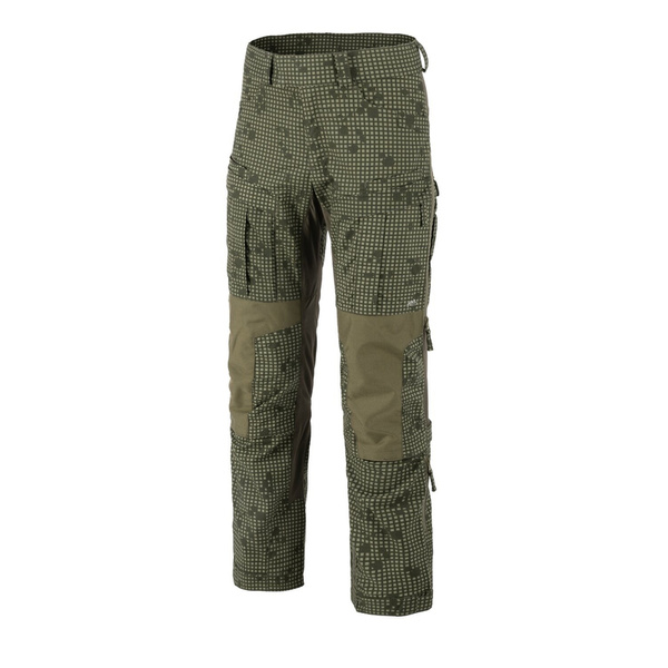 Spodnie MCDU Helikon-Tex Desert Night Camo / Olive Green A (SP-MCD-SP-0L02A)