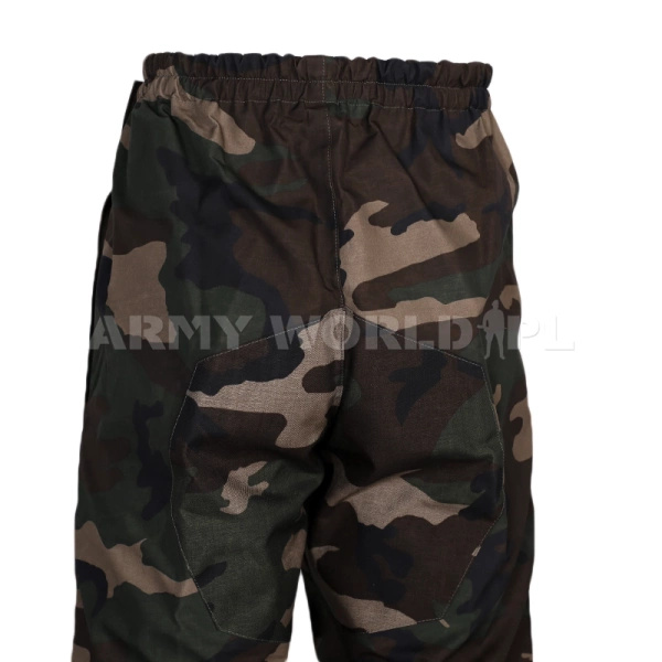 Spodnie Wodoodporne Holenderskie PWG Woodland Oryginał Nowe