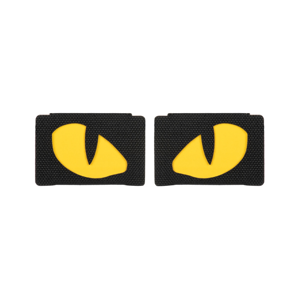 Naszywka Tiger Eyes M-Tac Black / Yellow (51501992)