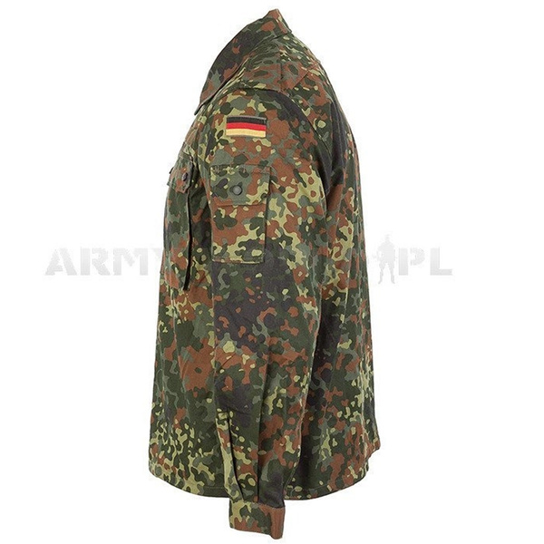 Shirt Flecktarn Bundeswehr Genuine Military Surplus Used