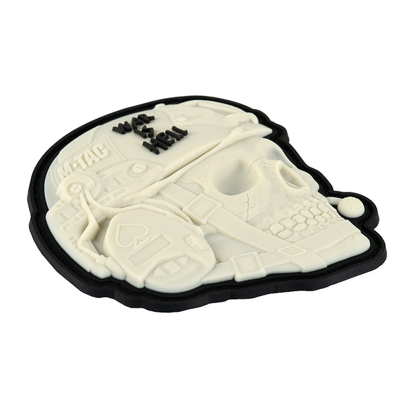 Naszywka War is Hell 3D PVC M-Tac Biała (51328036)