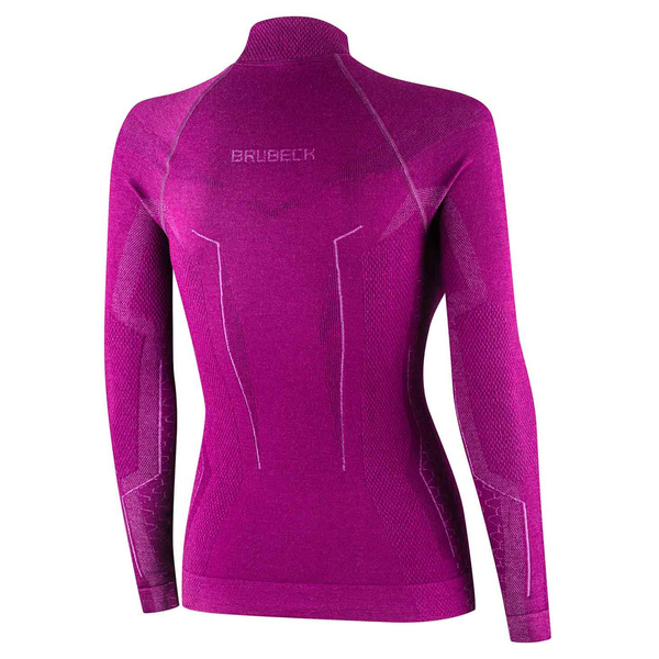 Bluza Damska Extreme Merino Brubeck Fuksjowa (LS1665W)