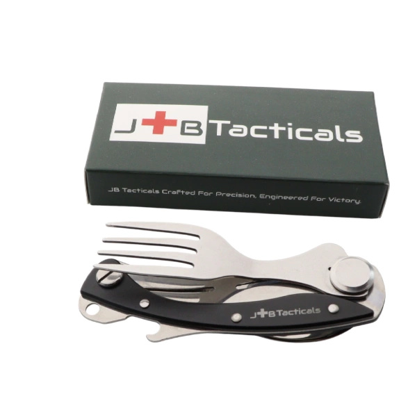 Niezbędnik Turystyczny 4w1 JB Tacticals Czarny (JB-12)