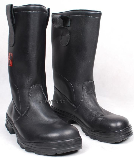 Buty Strażackie Skórzane Oficerki Oryginał Demobil DB