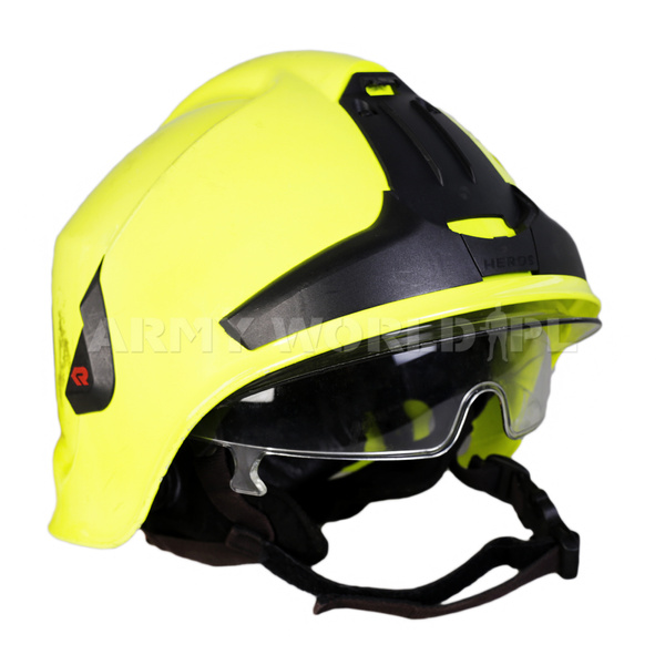 Kask Ochronny Rosenbauer Heros - Xtreme Żółty Oryginał Demobil BDB