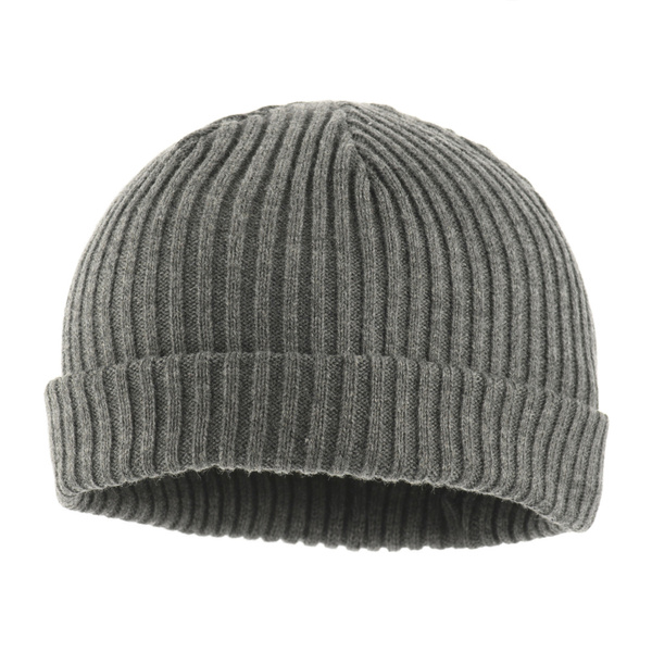 Czapka Dzianinowa Na Chłodną I Zimną Pogodę 100% Akryl M-Tac Grey (40544011)