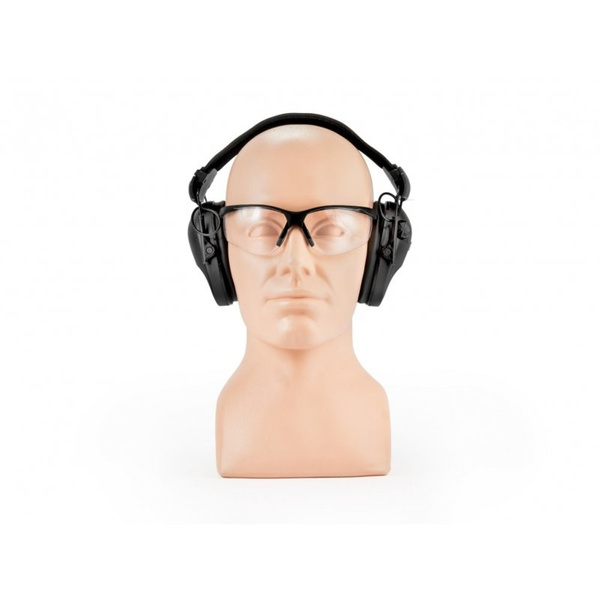 Ochronniki Słuchu RealHunter Active PRO Czarne + Okulary RealHunter