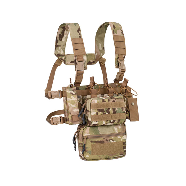 Kamizelka Taktyczna Combo Mini Chest Rig 1000D Poly Molle Outac Multicamo (OT-RC202)