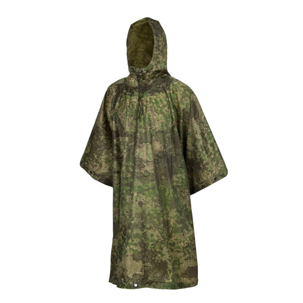 Peleryna Przeciwdeszczowa Poncho Ripstop Helikon-Tex PenCott Wildwood (PO-MUS-PO-45)