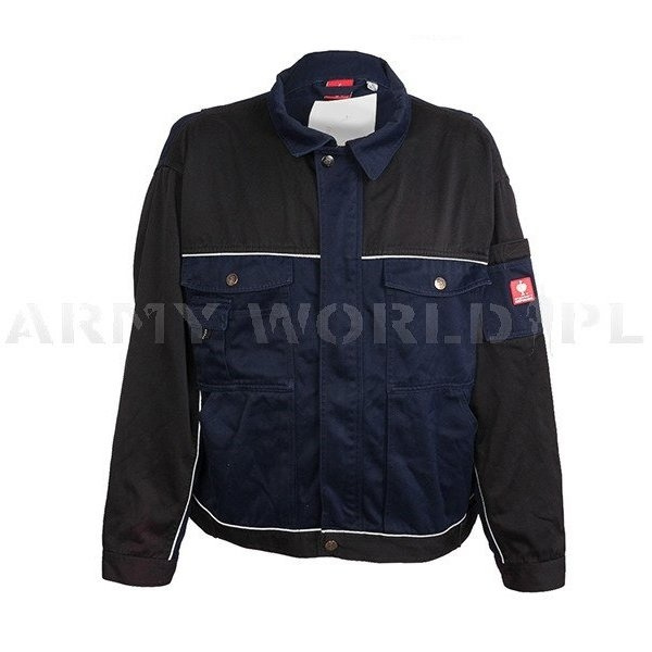 Workwear Jacket Engelbert Strauss Image Navy-Blue/Black Original New