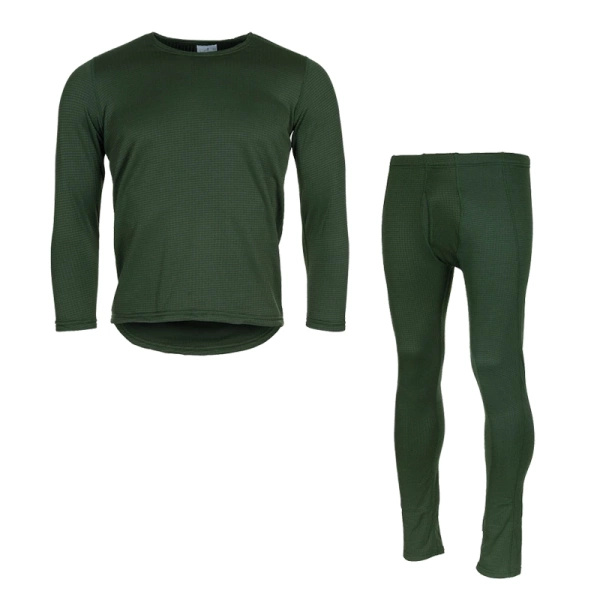 Komplet Bielizny Ukraińskiej Winter Podkoszulek + Kalesony Olive Oryginał Nowy