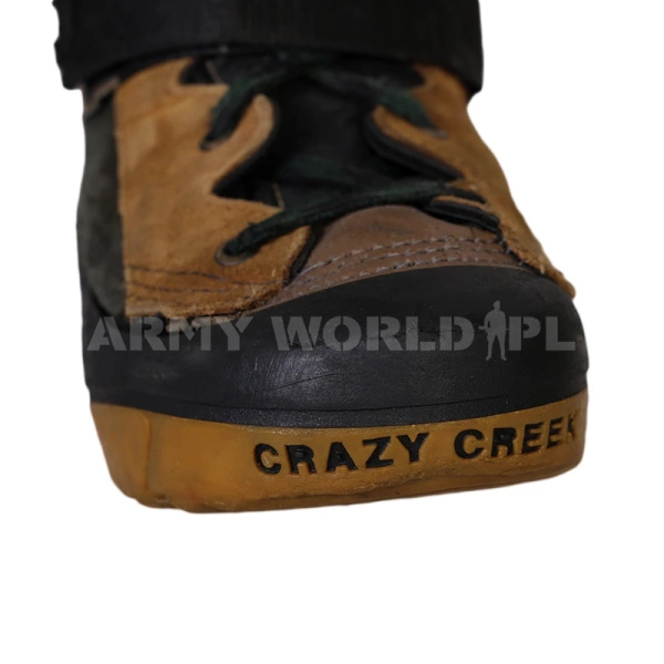 Buty Snowboardowe Crazy Creek Czarno/Brązowe Oryginał Demobil DB