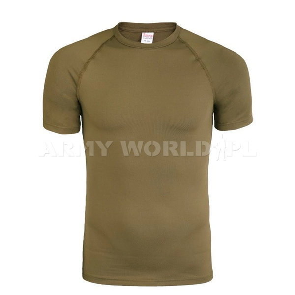 T-shirt Termoaktywny KPU Holenderski Olive Oryginał Demobil DB - Zestaw 10 Sztuk