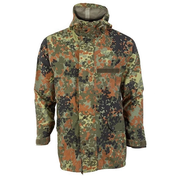 Komplet Gore-Tex Przeciwdeszczowy Wojskowy Bundeswehr Flecktarn Oryginał Nowy