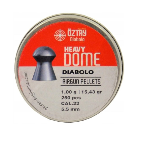 Śrut Oztay Dome Diabolo 5.5 mm Półokrągły 250 szt.