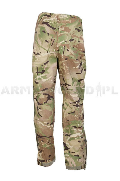 British Military Rainproof Trousers Goretex MTP (Multi Terrain Pattern) Original Used