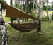 Dutch Hammock KPU JUNGLE With Mosquito Net And Shelter Coyote  Genuine Surplus New