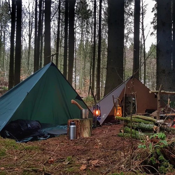 Płachta Biwakowa Tarp 3x3 DD Hammocks Coyote Brown