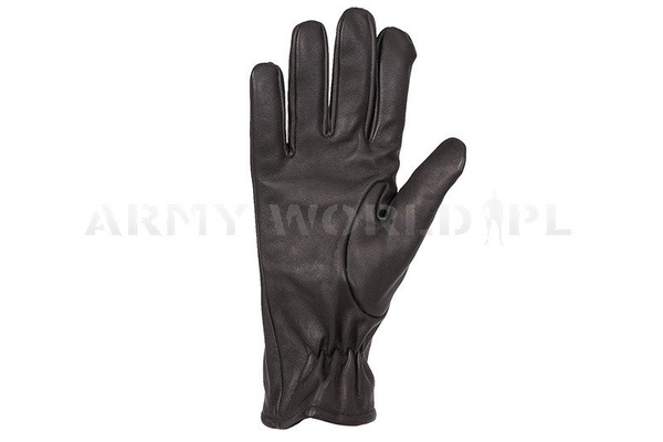Rękawice Oficerskie Wojska Polskiego 964/MON Oryginał Czarne Nowe