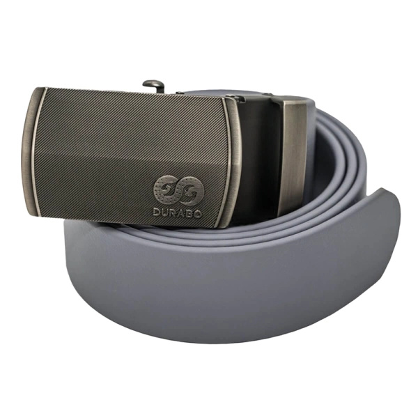 Pas BioThane Z Klamrą Automatyczną Durabo Szary