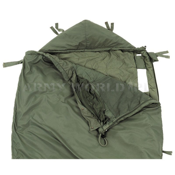 Military Summer British Sleeping Bag Light Weight New Model Genuine Military Surplus Olive Used