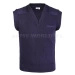Woolen Vest Unisex Navy Blue Genuine Military Surplus Used
