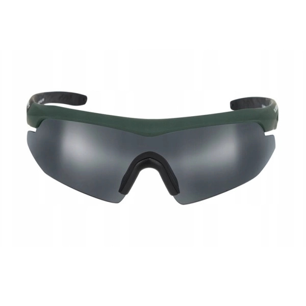 Okulary Taktyczne SwissEye NIGHTHAWK Zielone + 3 Szybki (SE40293)