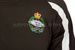 T-shirt Termoaktywny Coolmax Z Naszywką Fear Naught Biało Czarny Oryginał Demobil BDB