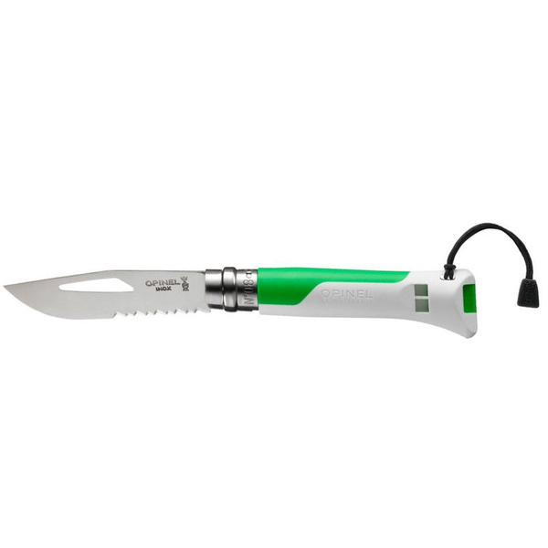 Nóż Składany OPINEL N°8 Outdoor Fluo Green (002319)
