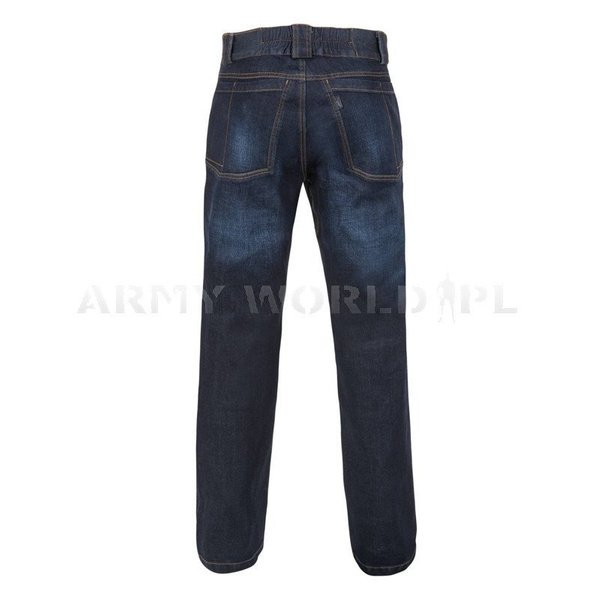 Trousers Greyman Tactical Jeans Helikon-Tex Denim Mid Dark Blue (SP-GTJ-DD-31)