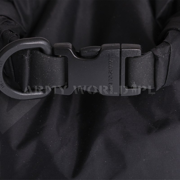 Worek Przeprawowy Summit Wojskowy Czarny 4l Oryginał Demobil II Gatunek