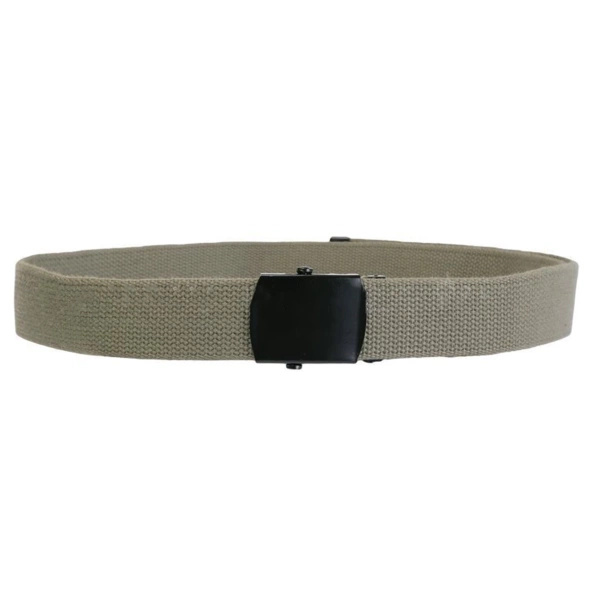 Military Dutch Sackcloth Belt Oliv Model US Original Demobil 
