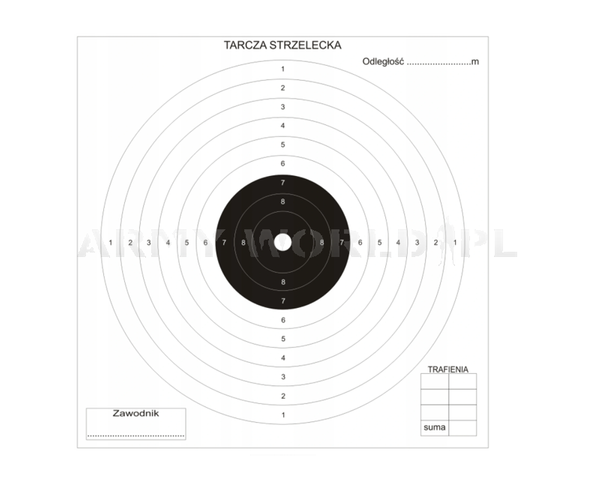 Shooting Targets 14 x 14 cm 100 Pieces