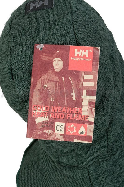 Kominiarka Ocieplana Trudnopalna HELLY HANSEN Olive Drab Oryginał Demobil BDB