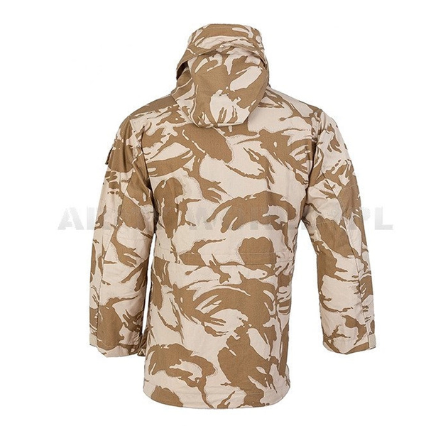 Kurtka Wojskowa Parka Brytyjska Pustynna Windproof DPM Desert Oryginał Nowa 