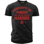 T-shirt USMC Retired Semper 7.62 Design Czarny (BIT-762BLK)